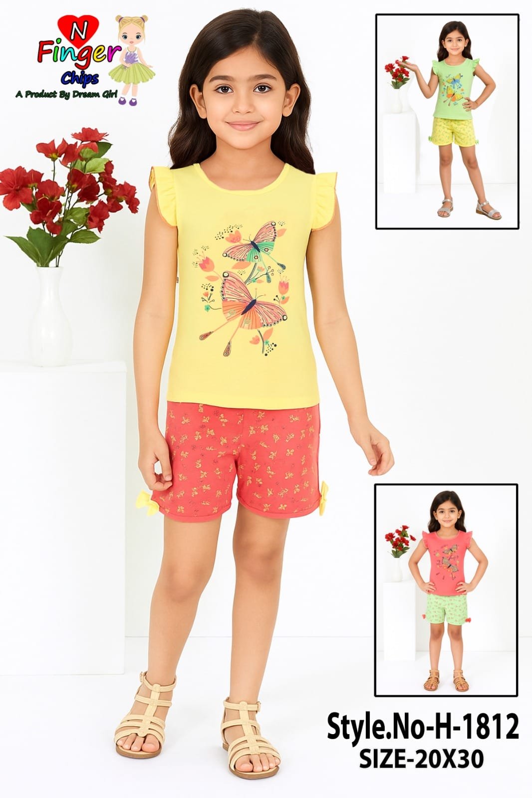 Hot pant Top 20x30