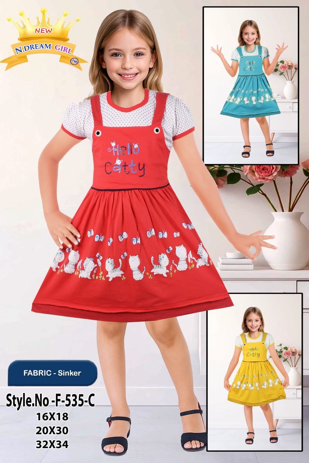 Summer Hosiery Cotton frock