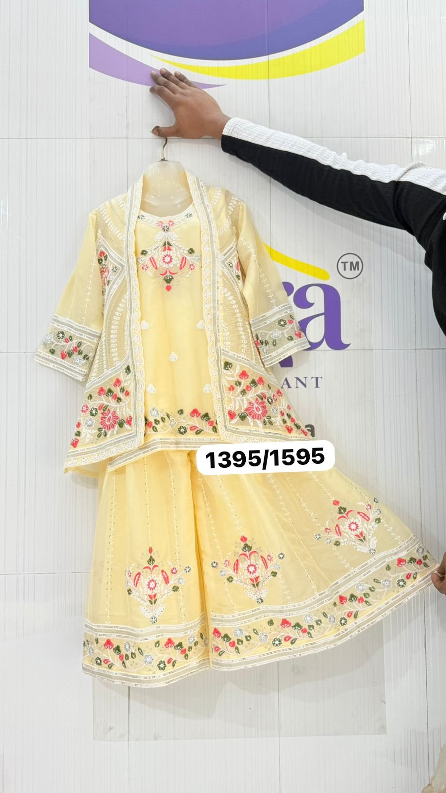 Momina Iqbal Crop Top Lehenga