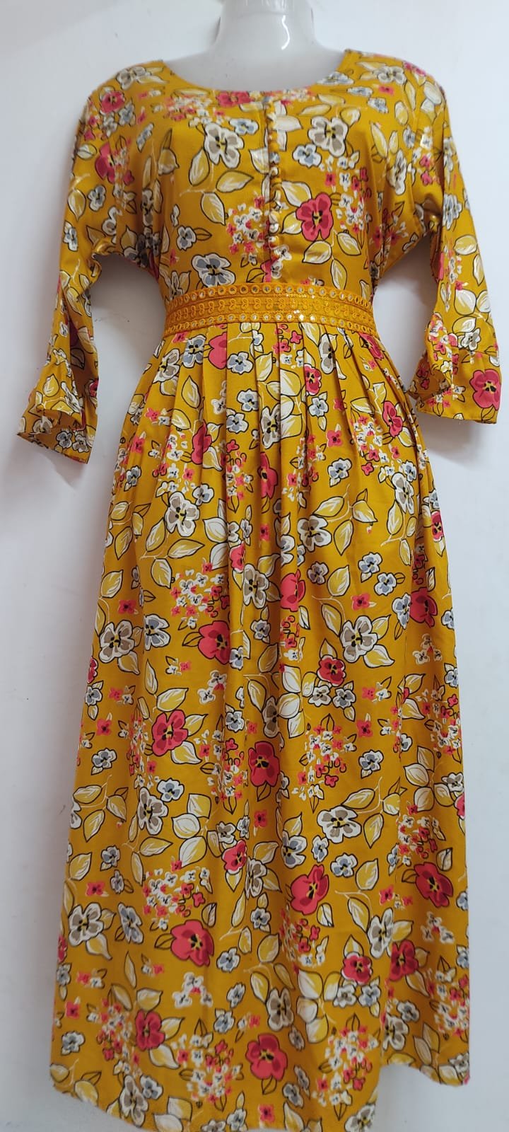 Long Gown Shirt collars Kurta