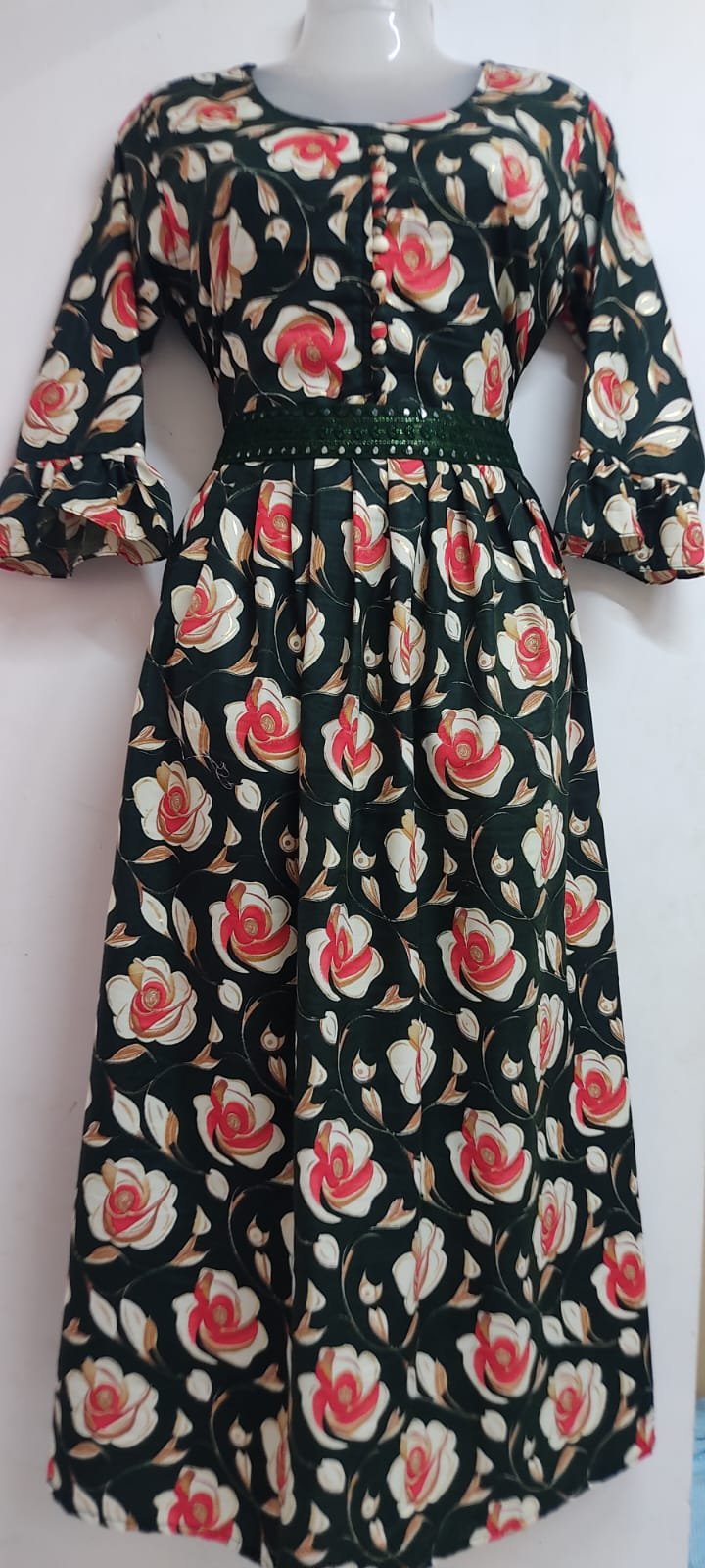 Long Gown Shirt collars Kurta