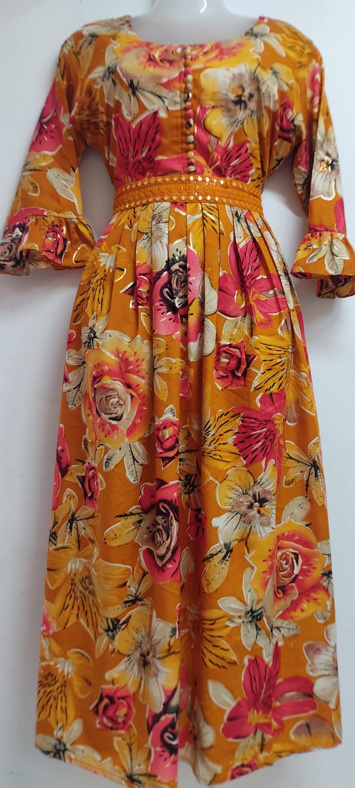 Long Gown Shirt collars Kurta
