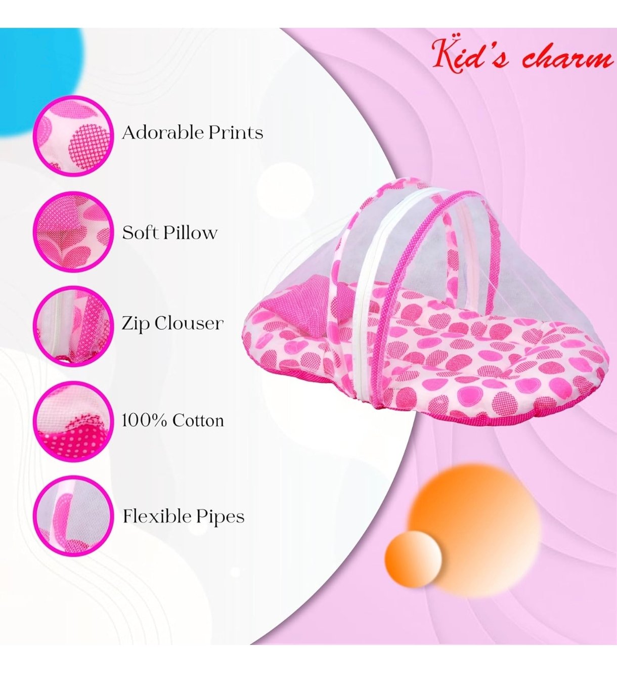 Combo bed with Net.